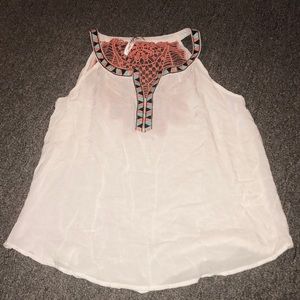 Cute summer top, fits like a Medium
